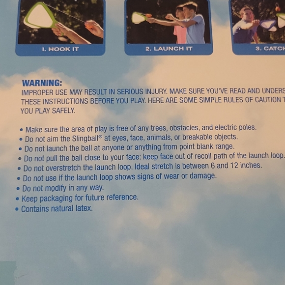 Bring on the Sun Slingball, 4 piece set - Picture 5 of 5